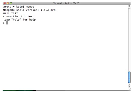 Diving into the MongoDB Shell