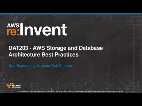 AWS Database Architecture Best Practices
