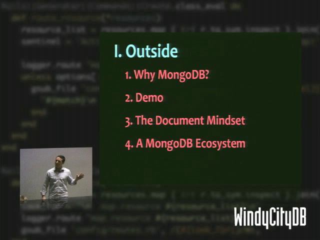 MongoDB Inside and Outside