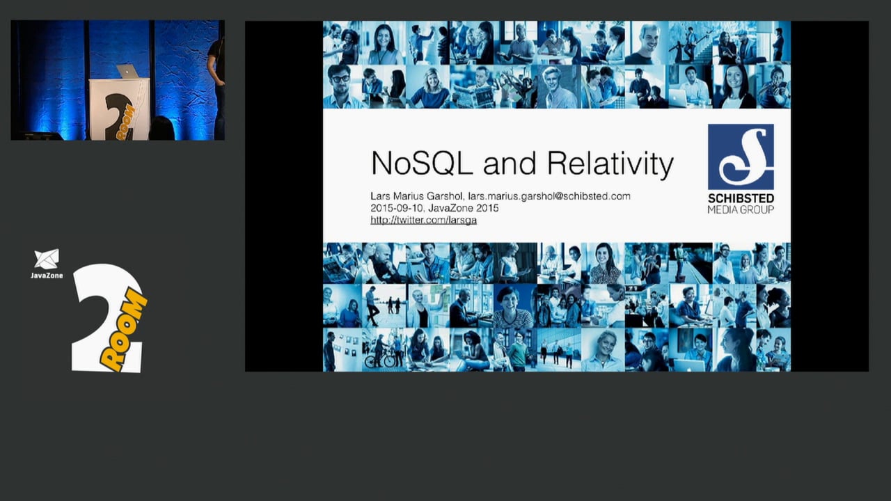 NoSQL and Einstein’s Theory of Relativity