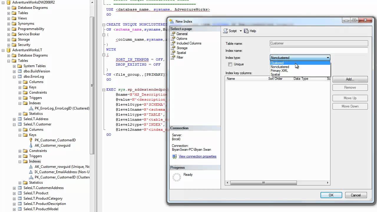 Relational Databases Indexes