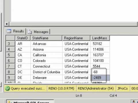 SQL Server Constraints