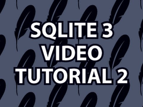 SQLite3 Tutorial 2
