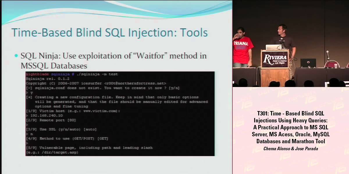 Time-Based Blind SQL Injection Using Heavy Queries
